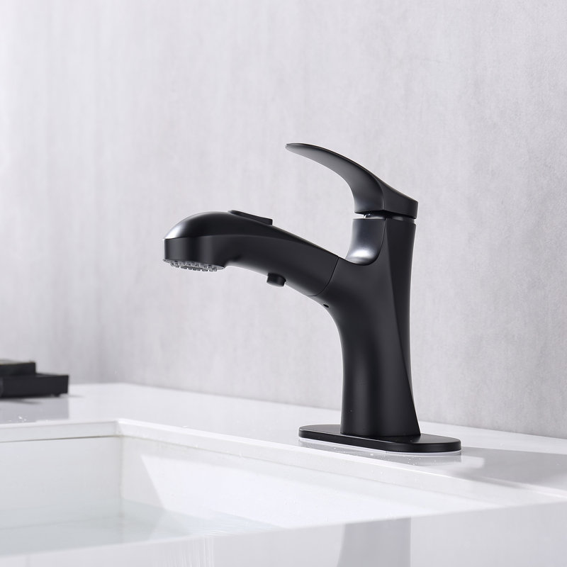 Vessel Sink Faucet Single-handle Bathroom Faucet, Matte Black