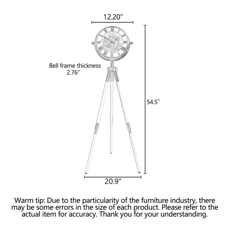Horloge de sol contemporaine avec engrenages exposés