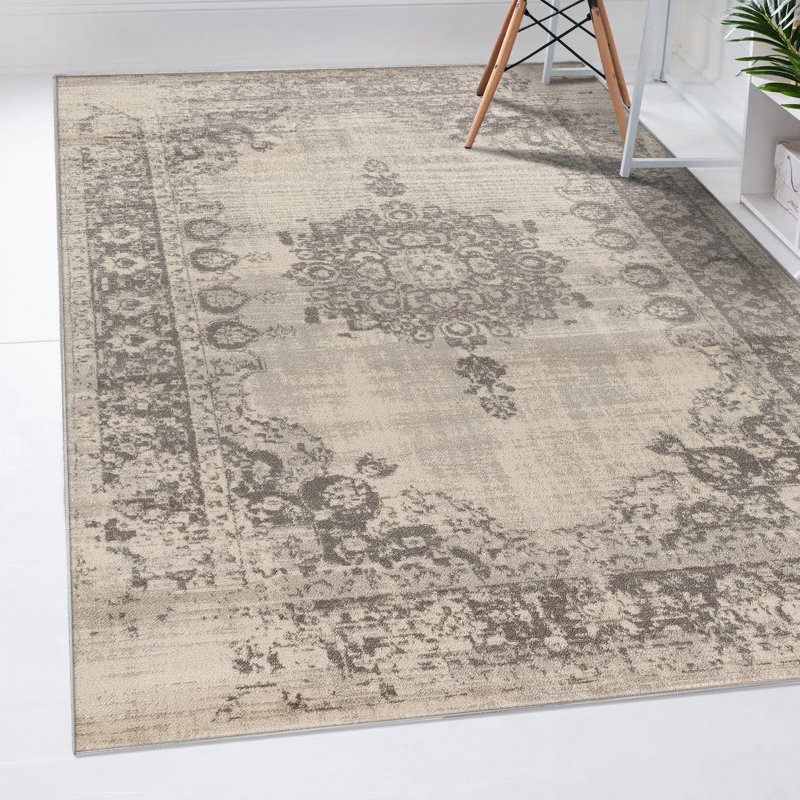 Floral Indoor Rug, Rectangle 8' x 10'