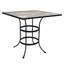 Tables Outdoor Square Bar Table-139493429-139493431