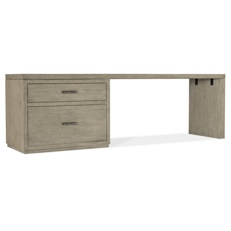 Linville Falls Floating Desk, 30" H x 96" W x 24" D