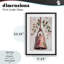 Cloche de Noël rétro imprimée sous verre, design par Petal Prints Design-1912811038-1912811039