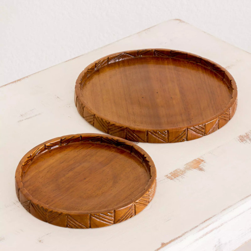 Wood Decorative Tray