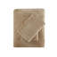 Drap double taupe, 100%, brossé deux fois pour plus de confort, comprend un drap plat, 2 taies d'oreiller ajustées, facile à entretenir, des deux côtés, lavable à la machine, lit sécuritaire