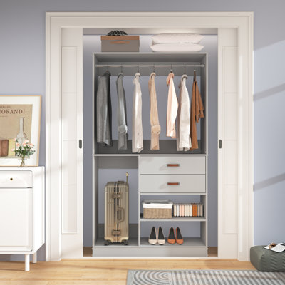 Justin 40'' Freestanding Closet System
