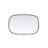 Sabine Metal Curved Oval Wall Mirror-1451160152-1451160141