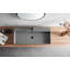 Lavabo de salle de bain mural ou sur comptoir 47 po avec trou de robinet simple-69275323