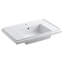 Tresham Ceramic 30" Fireclay Bathroom Sink with Overflow-10942127-19195659