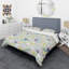  Ensemble de housse de couette avec feuilles Mid-Century-40702210