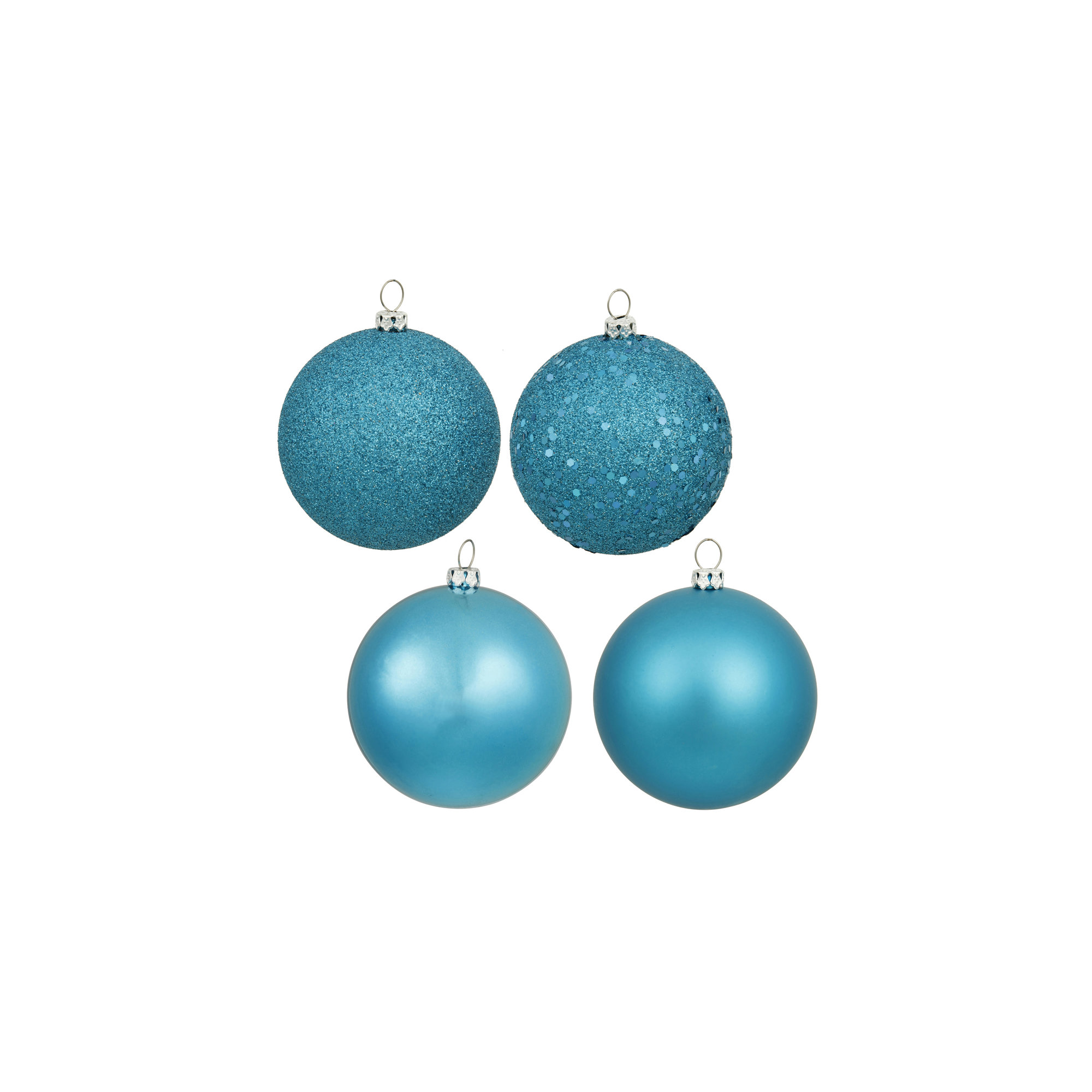 Holiday Décor Ball Ornament, Turquoise