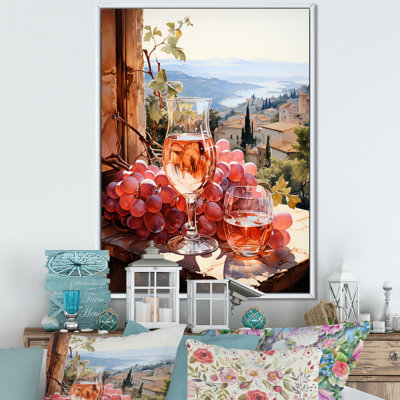 Vineyard Gentle Impression I - Wine Wall Art