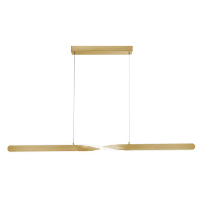 Adalayna 2 - Light Kitchen Island Linear LED Pendant
