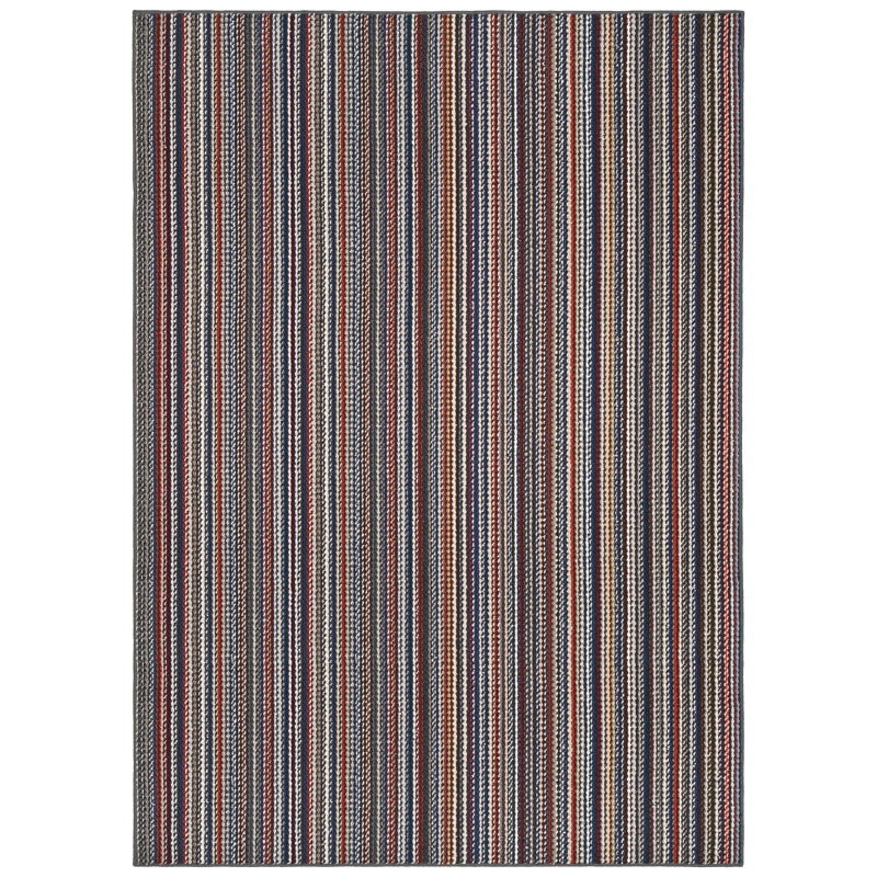 Kandace Striped Indoor Rug, Rectangle 5' x 7'