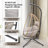 Yampa 1 Person Swing Chair with Stand-1693640247
