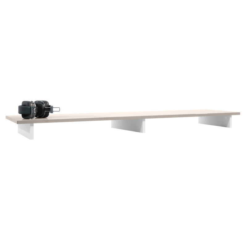 Mccready Extra Shelving, White (matt)/Sand grey (glossy)