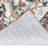 Brio Washable Non Slip Red Tones Modern Rug-192804984