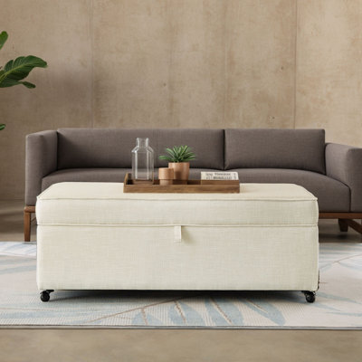 Repose-pieds de rangement multifonctionnel