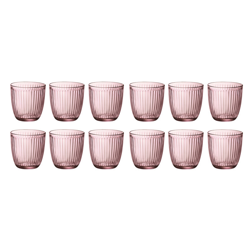 290ml Drinking Glass Set, 12, Lilac