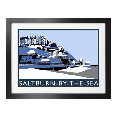 'Saltburn-by-the-sea in Snow' 1 Piece Wall Art