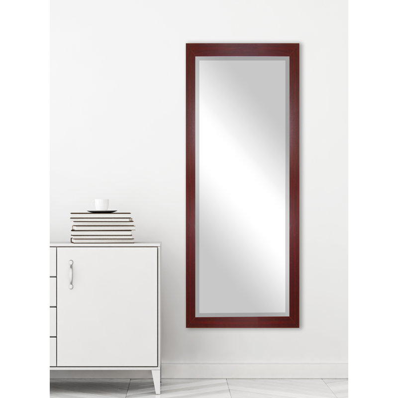 Henslee Mirror, Dark Mahogany, 63.5" H x 25.5" W