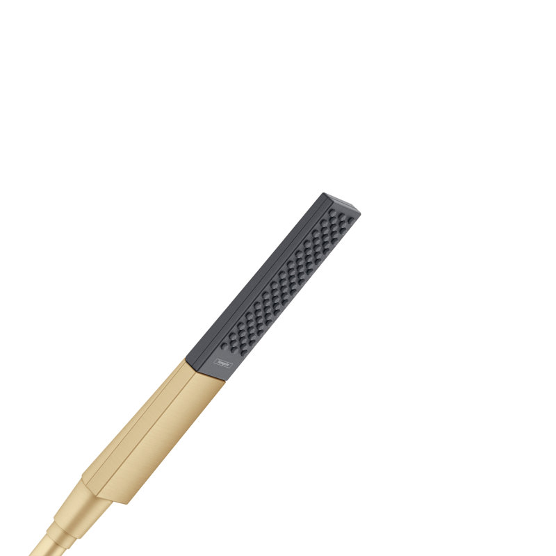 Hansgrohe Rainfinity Baton Handheld Shower Head 100, 1.75 GPM, Brushed Gold Optic