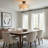 Alysa Shell Semi Flush Mount