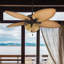Ventilateur de plafond tropical 52 "Palm Valley-1219057424