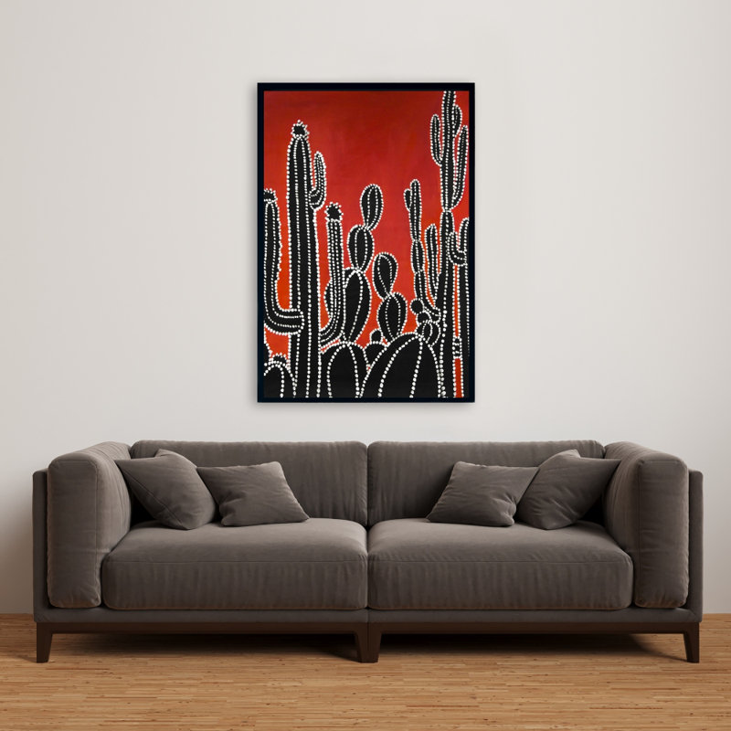 " Black Tall Cactus "
