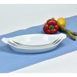 Omniware Culinary Proware Oval 3 Piece Au Gratin Set