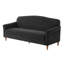 Causeuse 2 places avec accoudoirs roulés Modern-1553005503