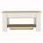 Austin Storage Table, One Extendable Table Shelf, Four Legs, Lower Shelf