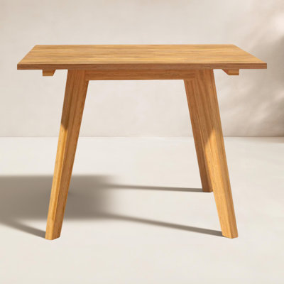 Knightly 40'' Teak Outdoor Dining Table
