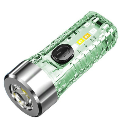 Night Light Keychain Light Outdoor Household Mini Night Light Multifunctional Rechargeable Strong Light Flashlight