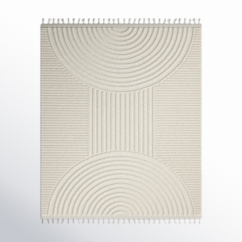 Aine Geometric Indoor Rug, Rectangle 7'10" x 10'