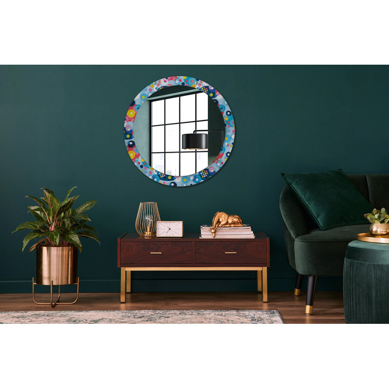 Huldar Glass Flat Wall Mirror