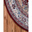 Tapis traditionnel Kelayeh couleur vin