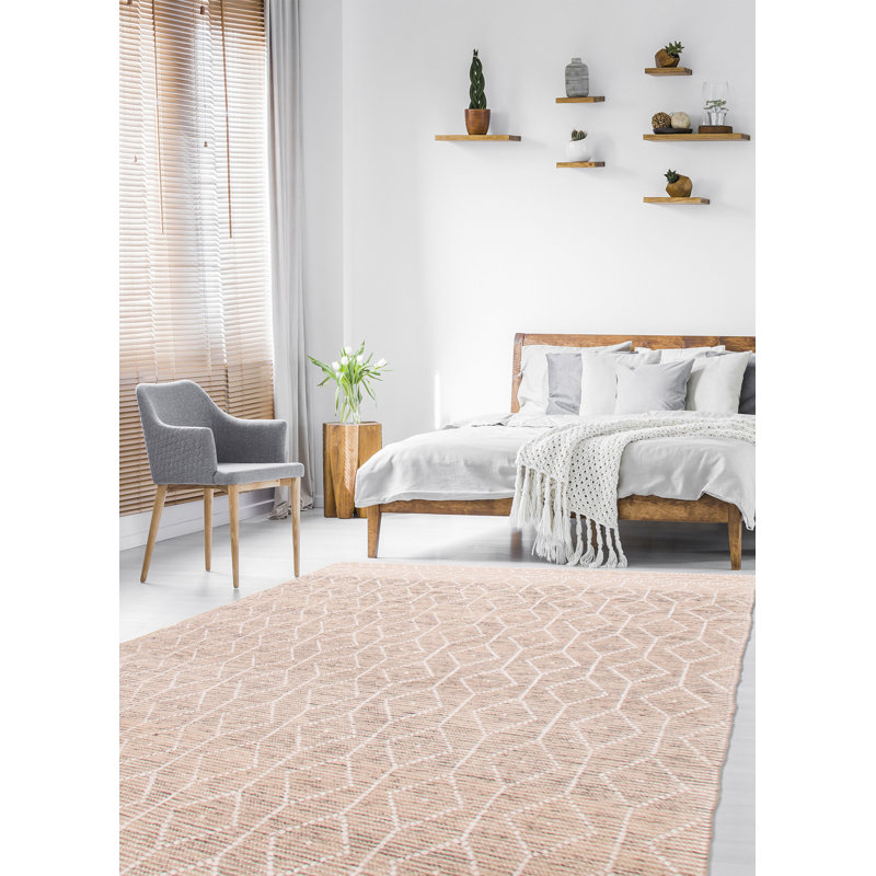 Sukainah Wool Geometric Indoor Rug