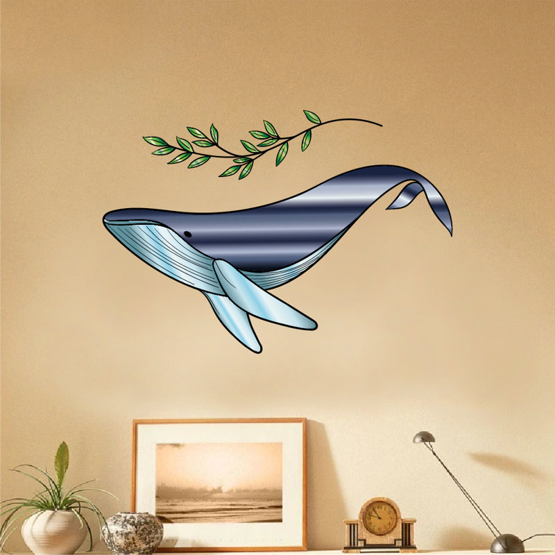 Non-Wall Damaging Wall Decal, 8" H x 10" W