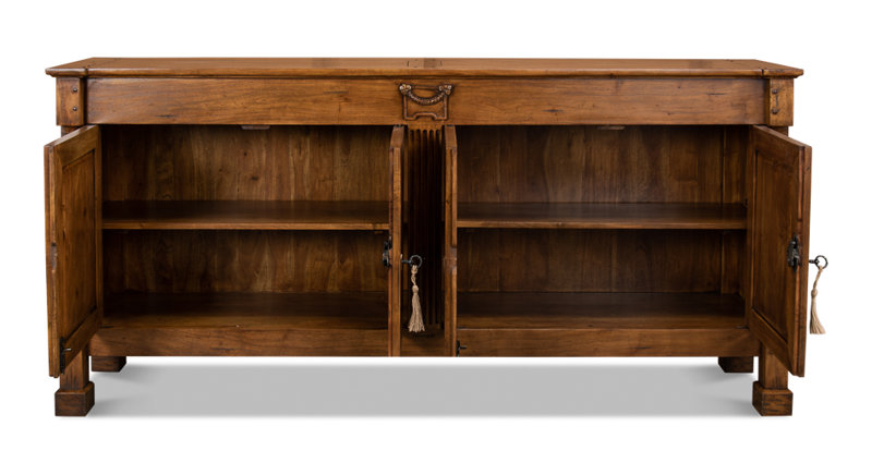 Carreiro 79'' W Solid Wood Sideboard, Fruitwood