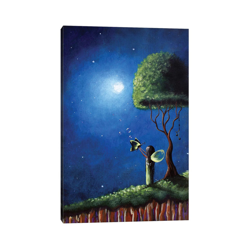 Fairy Wishes - Impression sur toile tendue, H 40 po x l 26 po x P 1,5 po