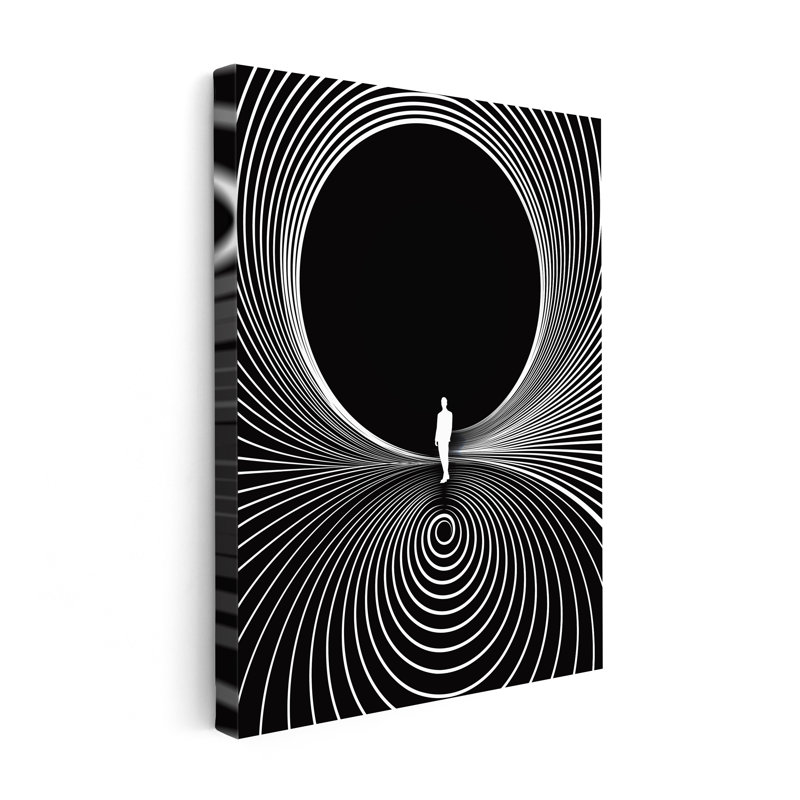 Optical Illusion, Unframed, Canvas, 11"H x 14"W