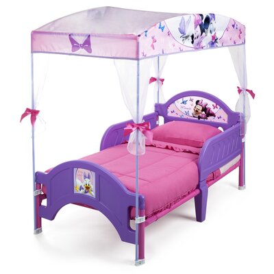 Disney Minnie Mouse Bow-tique Convertible Toddler Bed -  Delta Children, BB87165MN