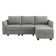 Manusite L-Shaped Modular Sectional Upholstered Couch With Storage Seat