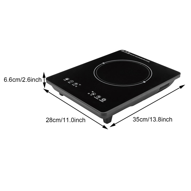 1800W Electric Hot Plate Cooktop