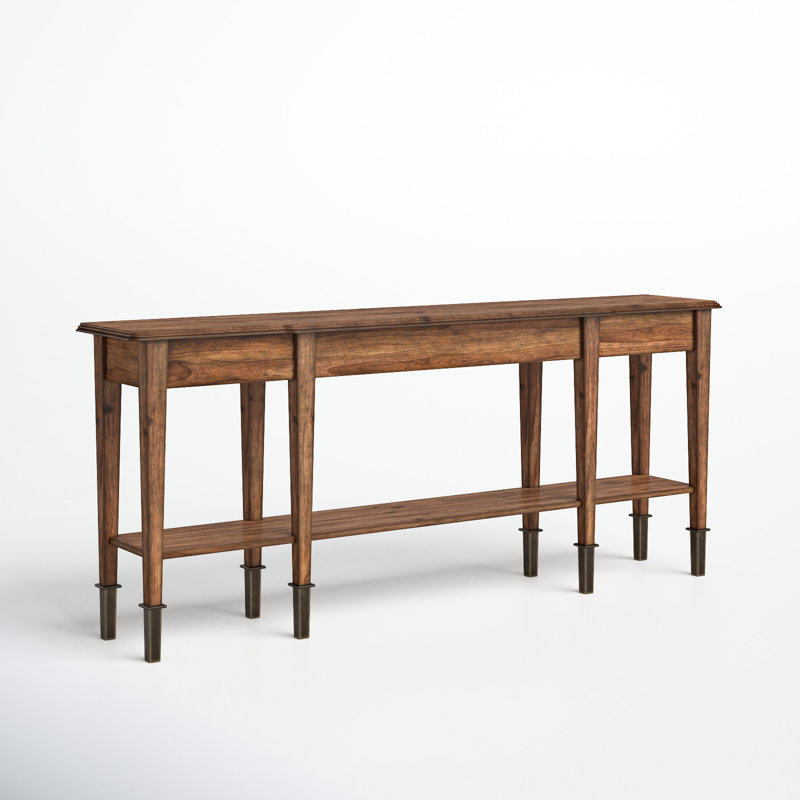 Skinny 76" Solid Wood Console Table