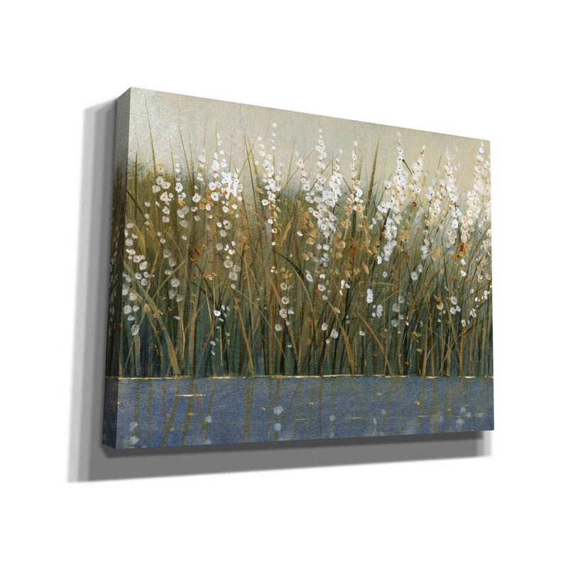 «By The Tall Grass II» par Tim O'toole, art mural sur toile, H 26 po x l 34 po x P 1,5 po