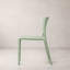 Chaise en plastique Durham, vert-1782289568