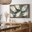 «Graceful White Swans Natation on Calm Water Nature», reproduction d'art encadrée-42834468-42834471