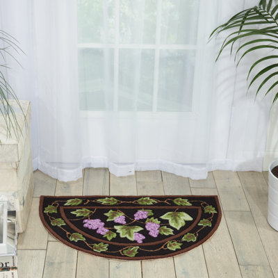 Tapis noir / vert Shaun