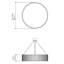1 - Light LED Chandelier-99842623-99842627-116241731